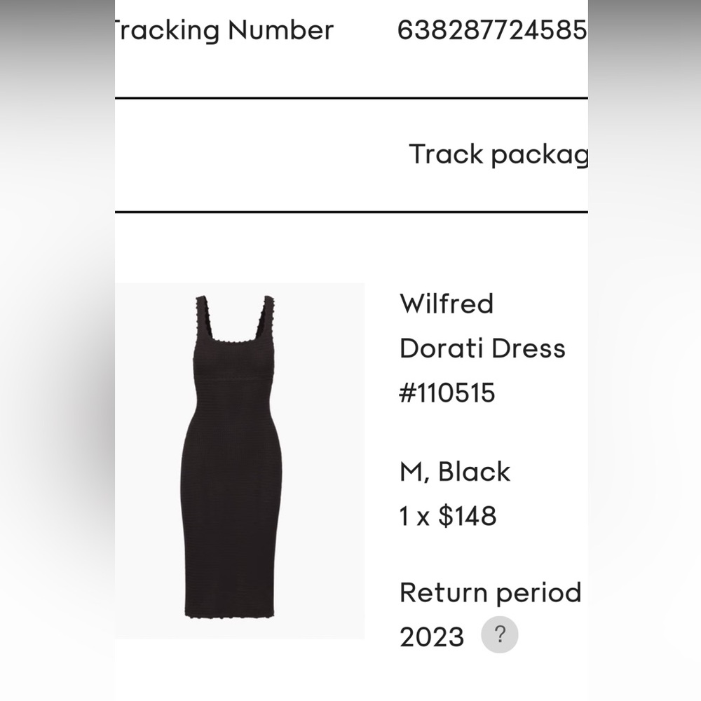 ❌SOLD❌Wilfred
Dorati Dress